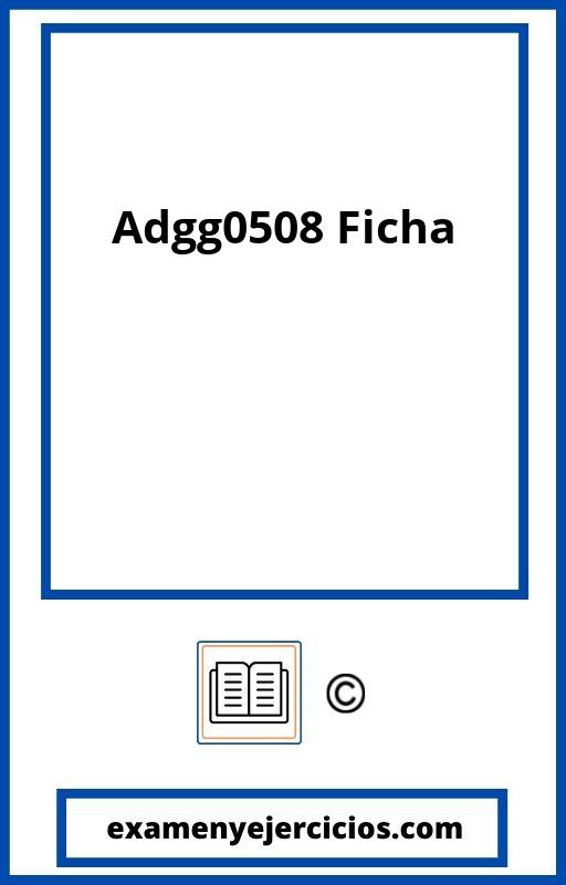 Adgg0508 Ficha