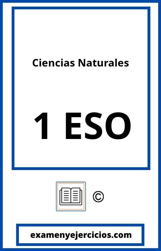 Ciencias Naturales 1 Eso Ejercicios Resueltos