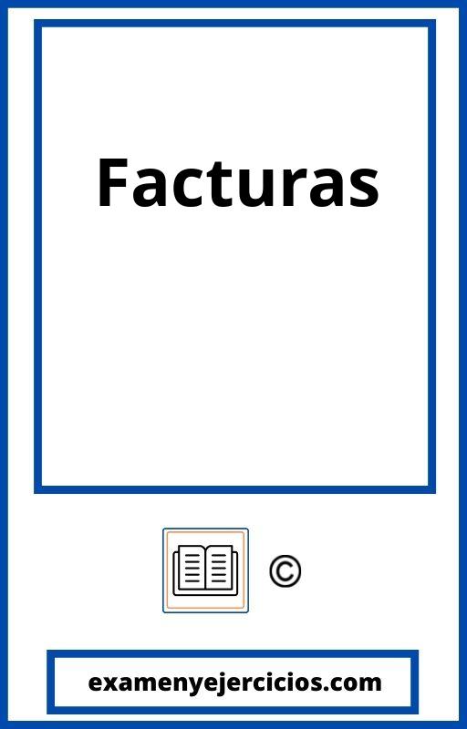 Ejercicios De Facturas