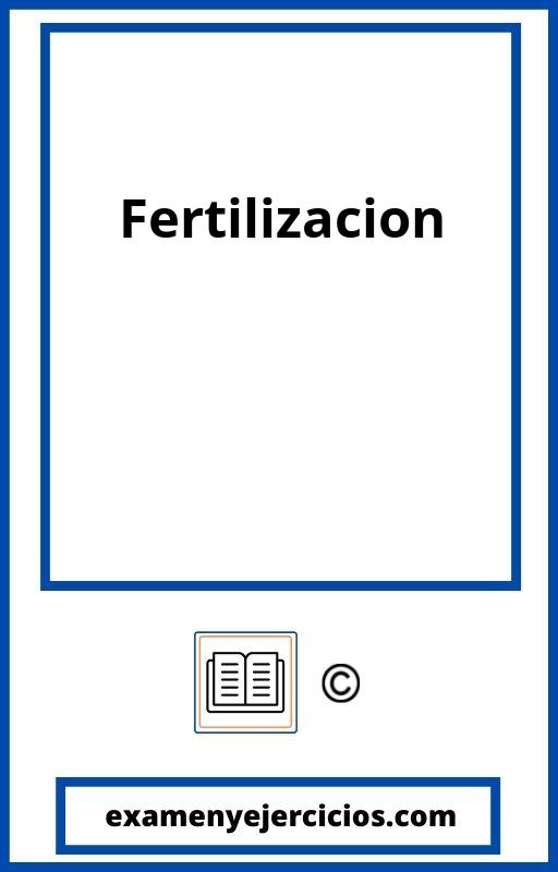 Ejercicios De Fertilizacion Resueltos