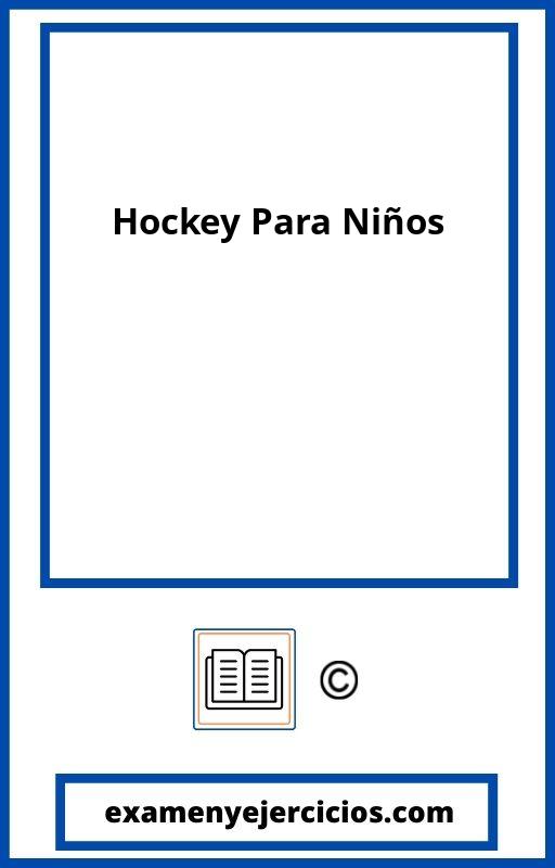 Ejercicios De Hockey Para Ninos