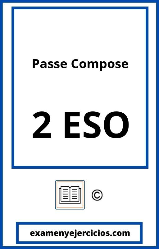 Ejercicios De Passe Compose 2 Eso