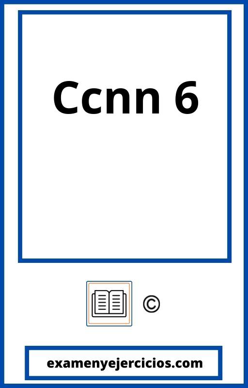 Evaluacion Ccnn 6 PDF