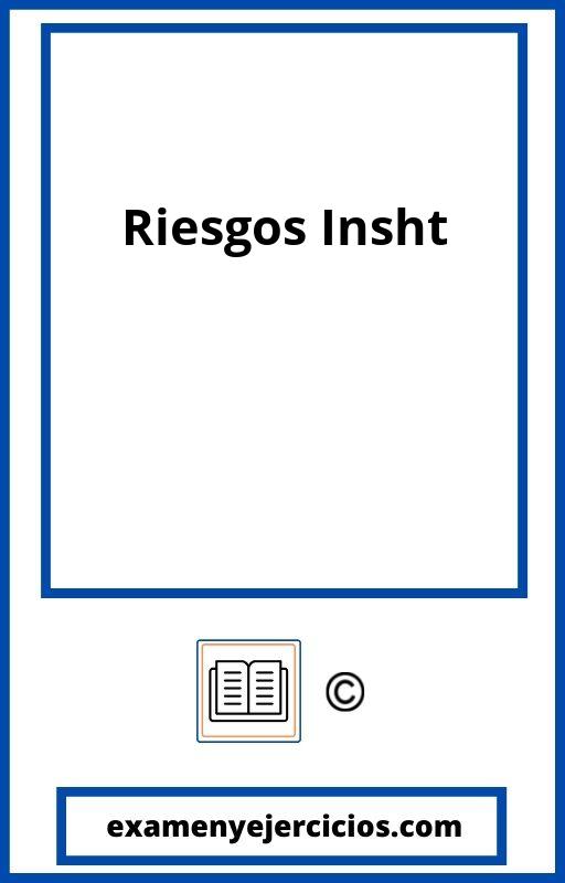 Evaluacion De Riesgos Insht