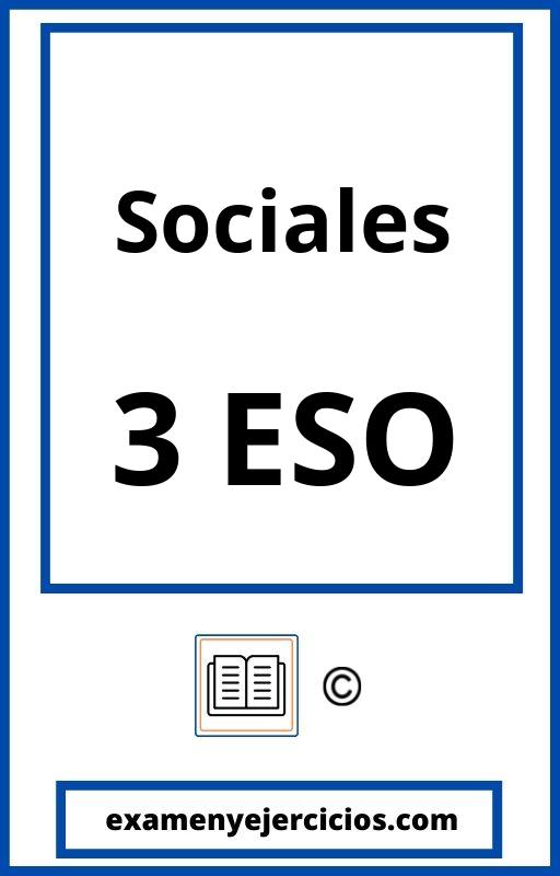 Examen Sociales 3 Eso PDF