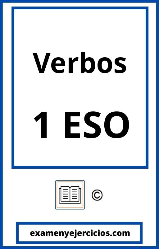 Examen Verbos 1 Eso