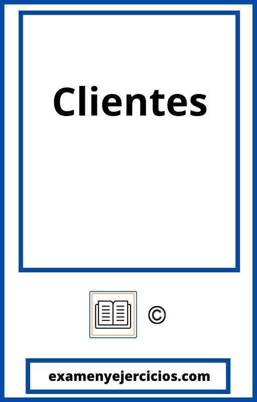 Fichas De Clientes Ejemplos