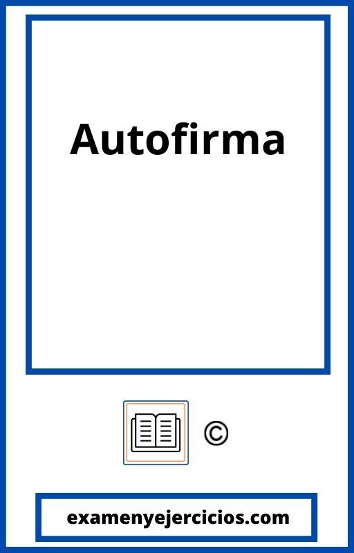 Problemas Autofirma