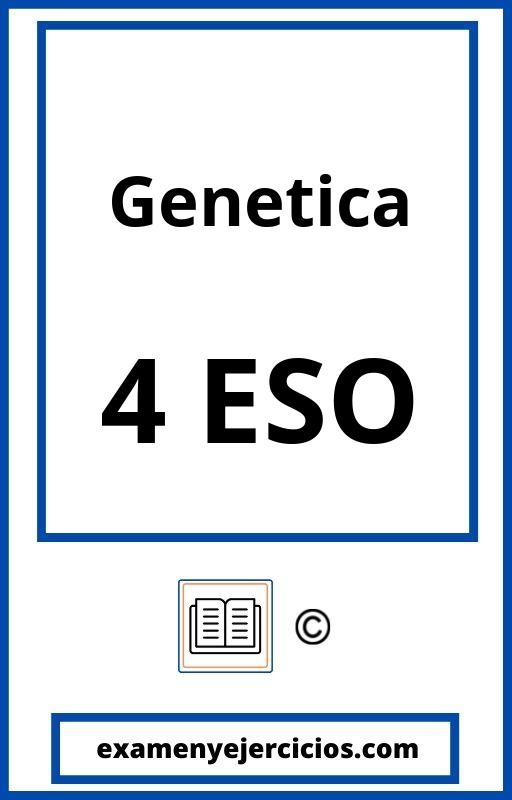 Problemas De Genetica 4 Eso